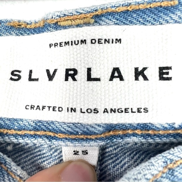 SLVRLAKE jeans denim skinny distressed size 25 - Picture 6 of 6